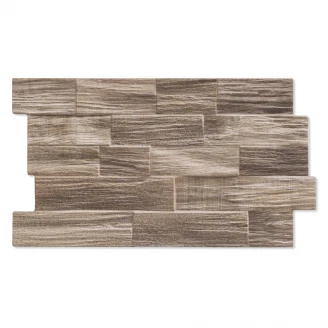 Veggflis <strong>Driftwood</strong>  Brun Matt 31x60 cm